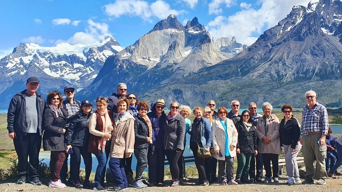 Grupo de Blumenau -SC em Torres del Paine